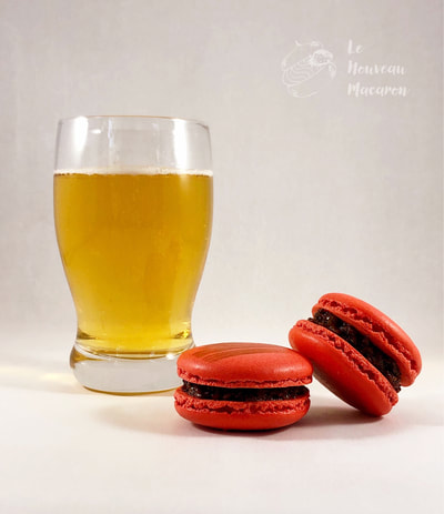 Who knew macarons could go so well with a cold beer?